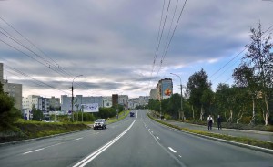 Улица Полярные Зори в Мурманске отремонтирована на всем протяжении